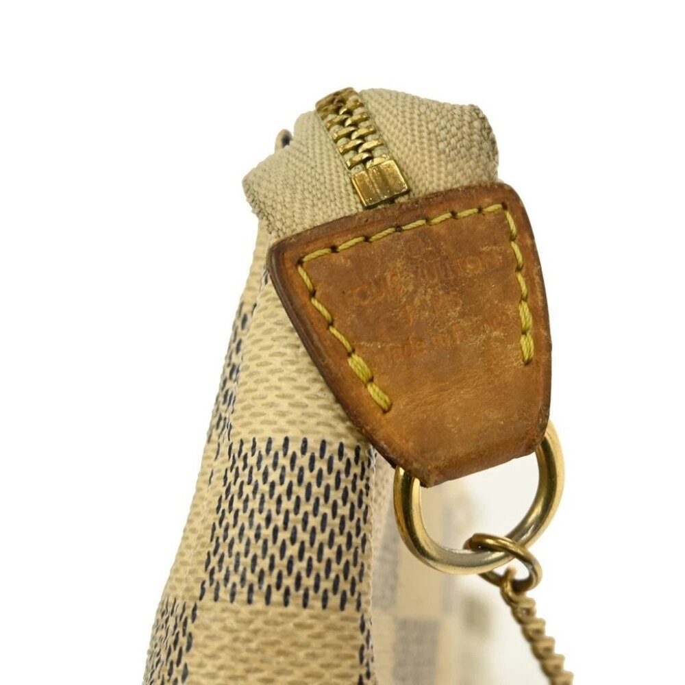 BUYIT Louis Vuitton Damier Azur Mini Pochette Accessoires N58010 DU4099 YQ05312 - Picture 6 of 11
